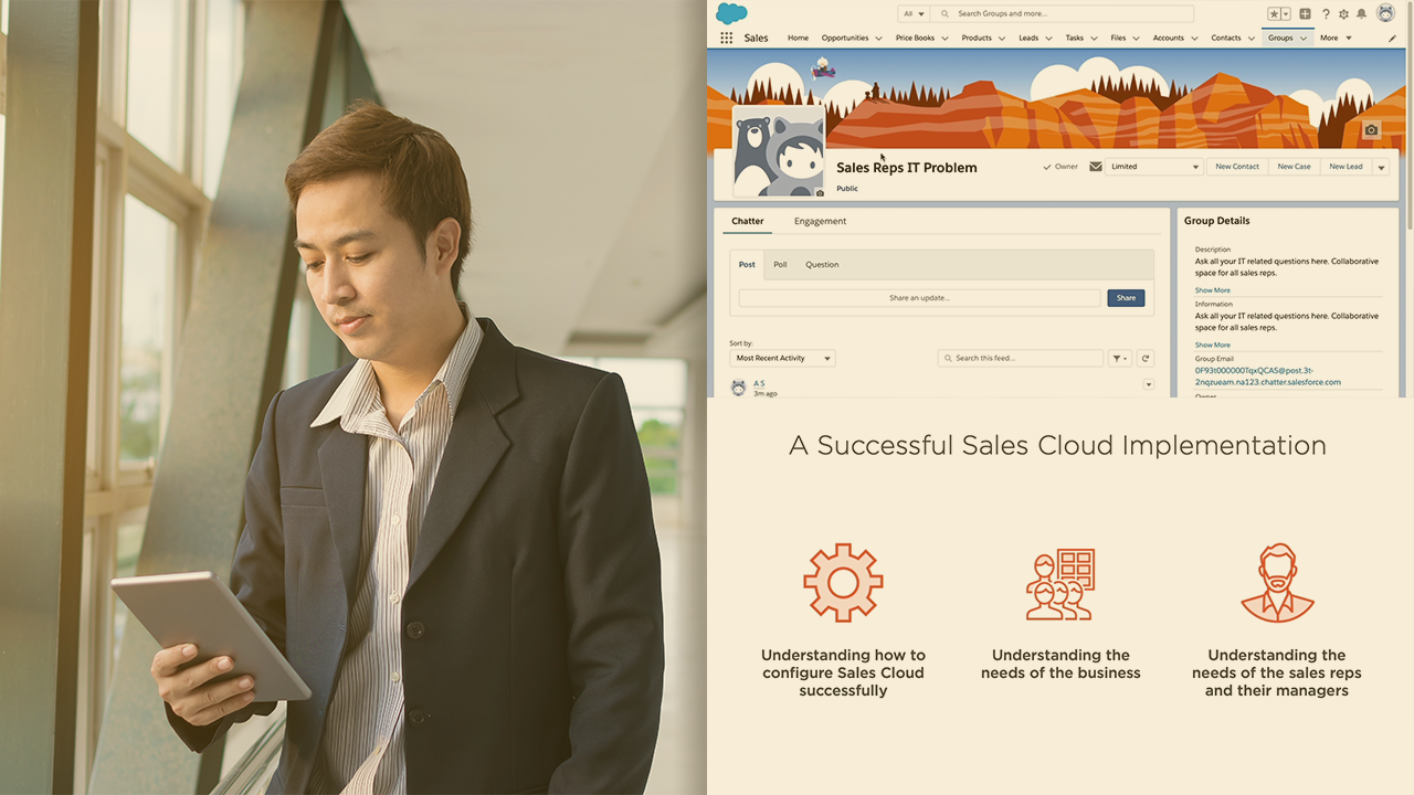 "Administering Sales and Marketing Applications in Salesforce"