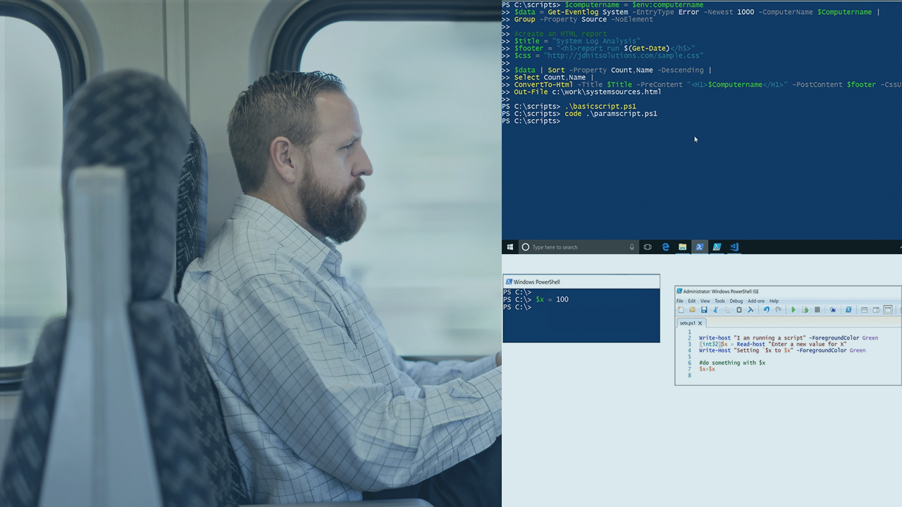 "Automation with Windows PowerShell Scripts"